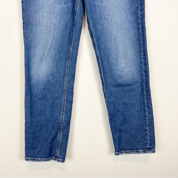 Modern American Lafayette Narrow Mid Rise Slim Crop Jean Santa Fe Size 25 - Picture 5 of 14